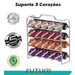 Ficha técnica e caractérísticas do produto Suporte Organizador Porta 40 Cápsulas Café - Três 3 Corações - Future