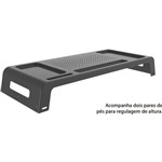 Ficha técnica e caractérísticas do produto Suporte para Monitor Prime com Divisões Preto Waleu