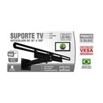 Ficha técnica e caractérísticas do produto Suporte para Tv Articulado 10 a 100 Polegadas