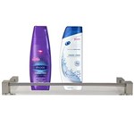 Ficha técnica e caractérísticas do produto Suporte Shampoo Prateleira para Banheiro em Inox e Acrílico