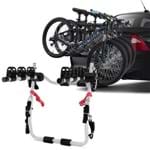 Ficha técnica e caractérísticas do produto Suporte Transbike de Porta Malas Universal Eqmax Zx com Cinta para 3 Bikes