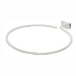 Ficha técnica e caractérísticas do produto Suportes para Vaso Argola Jardim Vertical Branco 15cm 2pçs - 603