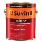 Ficha técnica e caractérísticas do produto Suvinil Acrílico Clássica Premium Fosco 3,6 Litros Branco