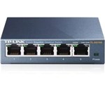 Ficha técnica e caractérísticas do produto Switch de Mesa 5 Portas Gigabit 10/100/1000 TL-SG105 - TP-Link