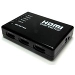 Ficha técnica e caractérísticas do produto Switch HDMI 5 Portas com Controle Remoto