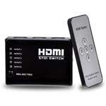 Ficha técnica e caractérísticas do produto Switch Hdmi 5X1 com Controle Remoto - Vc