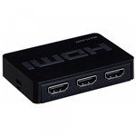 Ficha técnica e caractérísticas do produto Switch HDMI 3 em 1 com Controle Remoto WI290 Multilaser