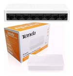 Ficha técnica e caractérísticas do produto Switch Tenda S108 8 Portas 10/ 100 Mbps
