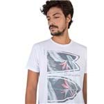 Ficha técnica e caractérísticas do produto T-Shirt Estampa Branco BRANCO/GG