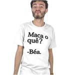 Ficha técnica e caractérísticas do produto T-Shirt Maca-Béa - BRANCO - P