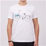 Ficha técnica e caractérísticas do produto T-Shirt Malha Bicicleta (Branco, P)