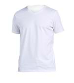Ficha técnica e caractérísticas do produto T-Shirt Slim Gola V Branca / G