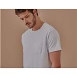 Ficha técnica e caractérísticas do produto T-Shirt Suedi Pima Branco - G