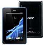 Ficha técnica e caractérísticas do produto Tablet Acer Iconia B1-A71-L990 com Tela 7", 16GB, Processador Dual Core, Câmera, Wi-Fi, Bluetooth, Slot para Cartão de Memória e Android 4.1