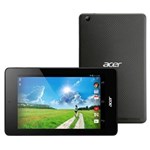Ficha técnica e caractérísticas do produto Tablet Acer Iconia One 7 B1-730 Preto com Tela 7”, 8GB, Processador Intel Dual Core de 1.6GHz, Câmera 2MP, Wi-Fi, GPS, Bluetooth e Android 4.2 - Table