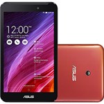 Ficha técnica e caractérísticas do produto Tablet Asus Fonepad 7 8GB Wi Fi 3G Tela 7" Android 4.4 Processador Intel Atom Dual Core - Vermelho