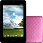 Tablet Asus MeMO Pad ME172V-1G124A com Android 4.1 Wi-Fi Tela 7'' Touchscreen Rosa e 8GB Memória Interna