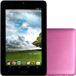 Ficha técnica e caractérísticas do produto Tablet Asus MeMO Pad ME172V-1G124A com Android 4.1 Wi-Fi Tela 7'' Touchscreen Rosa e 8GB Memória Interna