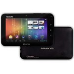 Ficha técnica e caractérísticas do produto Tablet Bravva Planet BV-4000RK com Tela 7", 8GB, Processador Rockchip RK2928 de 1.2GHz, Wi-Fi, Suporte à Modem 3G e Android 4.1 - Preto