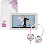 Tablet Candide Xuxa 8GB Wi-Fi Tela 7" Android 4.2 Cortex A9 1.2Ghz - Branco