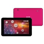 Ficha técnica e caractérísticas do produto Tablet CCE TR72 com Tela 7", 8GB, Câmera 2MP, Wi-Fi, Android 4.2 e Processador Dual Core 1,2GHz - Rosa