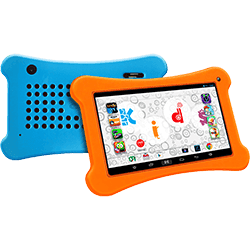 Tablet CCE Motion Tab TR72 Kids com Tela 7", 8GB, Câmera 2MP, Wi-Fi, Android 4.2, Processador Dual Core de 1.2GHz - Preto