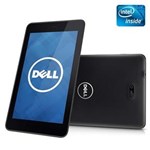 Ficha técnica e caractérísticas do produto Tablet Dell Venue 7 3740-A10 Tela 7", 16GB, Wi-Fi, Android 4.4, Câmera 5MP e Processador Intel Dual Core de 1.6Ghz - Preto