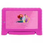 Ficha técnica e caractérísticas do produto Tablet Disney Princesas Plus Wifi 8GB Dual Câmera Android 7 Pol Rosa M - Multilaser