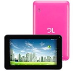Ficha técnica e caractérísticas do produto Tablet DL Eagle Plus com Tela 7", 4GB, Wi-Fi, Câmera, Suporte à Modem 3G, Android 4.4 e Função Roteador Sem Fio Wi-Fi – Pink