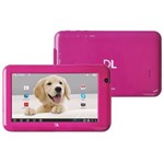 Ficha técnica e caractérísticas do produto Tablet DL HD Plus com Tela 7", 4GB, Processador Cortex A9, Câmera 2.0 MP, Wi-Fi e Android 4.0 - Rosa