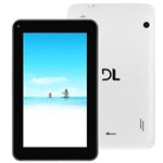 Ficha técnica e caractérísticas do produto Tablet DL I-Style Plus com Tela de 7”, 8GB, 2 Câmeras, Wi-Fi, Suporte à Modem 3G, Android 4.4 e Processador Dual Core de 1,0GHZ - Branco