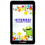 Ficha técnica e caractérísticas do produto Tablet Hyundai HDT-7427GU Dual SIM Wi-Fi 8GB de 7.0" 2MP/0.3MP OS 8.1 - Preto
