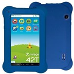 Ficha técnica e caractérísticas do produto Tablet Infantil Mirage 42t Quad Core Dual Câmera 2mp + 1.3mp Tela 7" Android 4.4 Azul - 2001