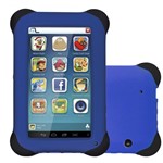 Ficha técnica e caractérísticas do produto Tablet Kid Pad 8GB Tela 7 Polegadas Quadcore 2 Câmeras Azul - Multilaser - Multilaser