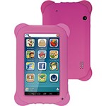 Tablet Kid Pad Quad Core Android 4.4 Wi-Fi 7 8GB Rosa - Multilaser