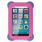 Ficha técnica e caractérísticas do produto Tablet Kid Pad Quad Core Rosa (05) - Multilaser