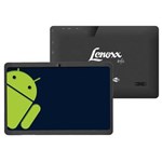 Ficha técnica e caractérísticas do produto Tablet Lenoxx Sound TB 50 com Tela 7", 4GB, Câmera, Wi-Fi, Slot para Cartão e Android 4.0 – Preto