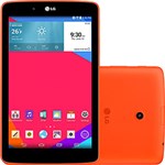 Ficha técnica e caractérísticas do produto Tablet LG G Pad V400 8GB Wi-Fi Tela IPS WXGA 7" Android 4.4 Processador Qualcomm Quad Core 1.2 Ghz - Laranja