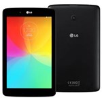 Ficha técnica e caractérísticas do produto Tablet LG G Pad V400 com Tela de 7", 8 GB, Android 4.4, Câmera 3MP, Wi-Fi, Bluetooth e Processador Snapdragon Quad Core 1.2 GHz - Preto