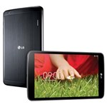 Ficha técnica e caractérísticas do produto Tablet LG G Pad V500 com Tela de 8.3", 16 GB, Câmera 5 MP, Wi Fi, Bluetooth, Processador Snapdragon S4 1.7 GHz Quad Core - Preto/Prata