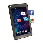 Tablet Dazz Quad Core 7'' Plus Wifi 1GB 8GB DZ7BT - Preto