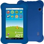 Ficha técnica e caractérísticas do produto Tablet Mirage Infantil 42T 8GB Wi-Fi Tela 7" Android 4.4 Quad Core - Azul