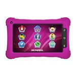 Ficha técnica e caractérísticas do produto Tablet Mondial Tb-18 Kids Android 7.1 Tela 7 8gb Câmera 2mp Bivolt