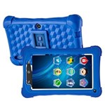 Ficha técnica e caractérísticas do produto Tablet Mondial TB-18 Kids Azul, Tela 7", WiFi, Android 7.1, 2MP, 8GB