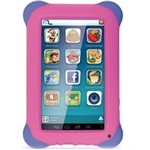 Ficha técnica e caractérísticas do produto Tablet Multilaser Kid Pad 8Gb , Quad Core Rosa NB195