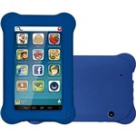 Ficha técnica e caractérísticas do produto Tablet Multilaser Kid Pad Azul Quad Core Android 4.4 8GB Dual Cam Wi-Fi Tela de 7"