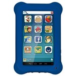 Tablet Multilaser Kid Pad Azul Quad Core Dual Câmera Wi-fi Tela Capacitiva 7pol Memória 8gb