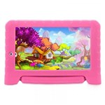 Ficha técnica e caractérísticas do produto Tablet Multilaser Kid Pad Plus 1Gb Android 7 Wifi Memória 8Gb Quad Core Rosa - NB279