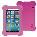 Ficha técnica e caractérísticas do produto Tablet Multilaser Kid Pad Rosa Quad Core Dual Camera Wi-Fi Tela Capacitiva 7" Memória 8GB - NB195