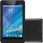 Ficha técnica e caractérísticas do produto Tablet Multilaser M7 8MB Bluetooth + 3G Tela 7" Android 4.4 Quad Core - Preto